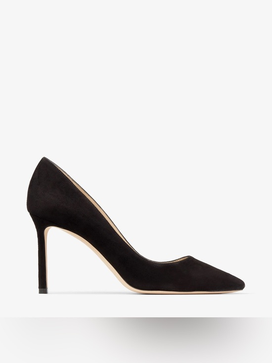 Jimmy Choo Shoes - Jimmy Choo Romy Black Suede Pumps